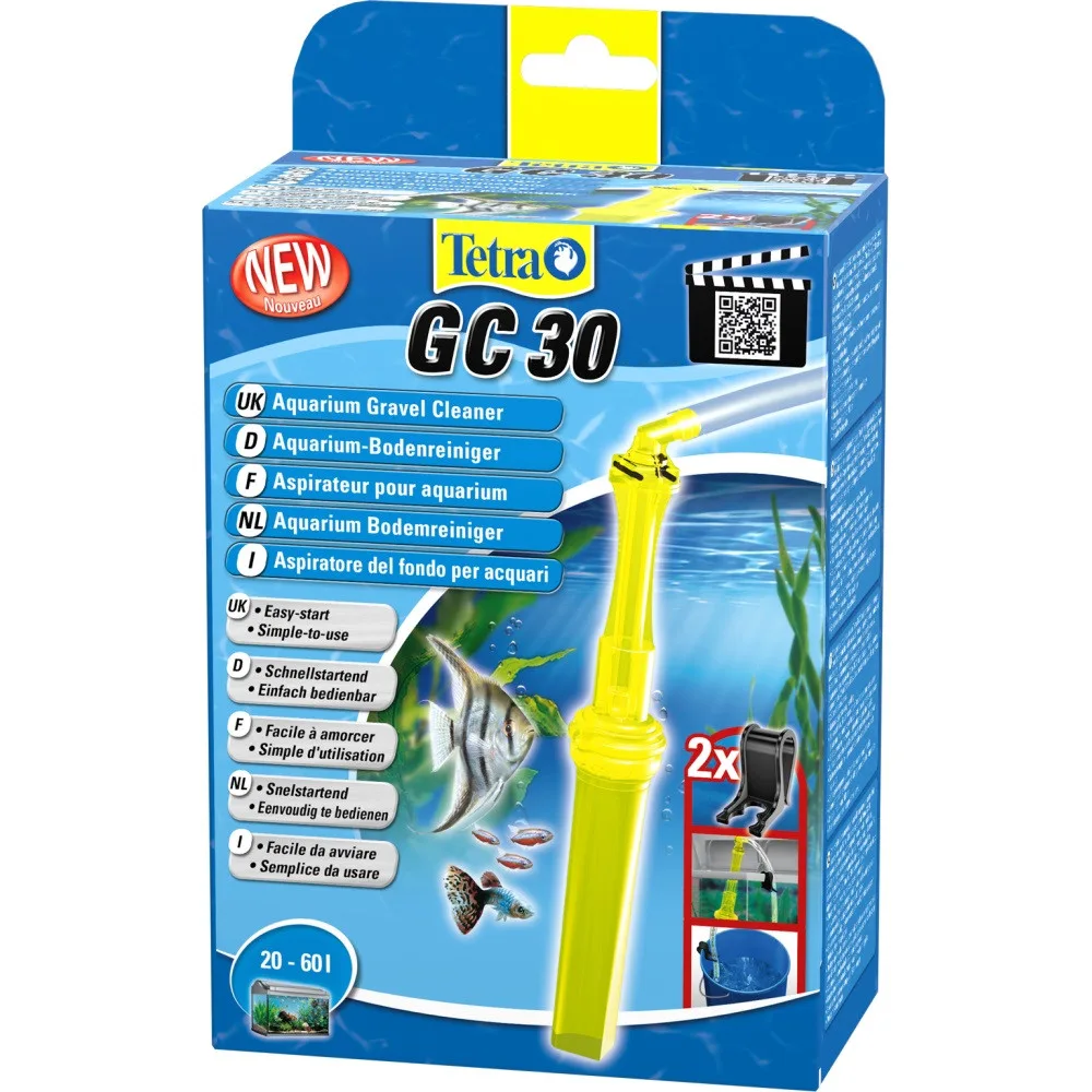 Сифон Tetra GC 30 для акваріума для чищення грунту 20-60 л