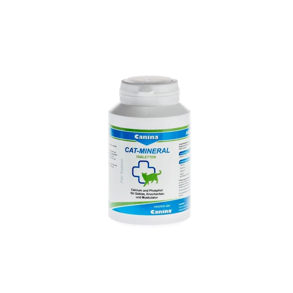 Вітамінно-мінеральний комплекс Canina Cat-Mineral Tabs для котів 150 г 300 табл.