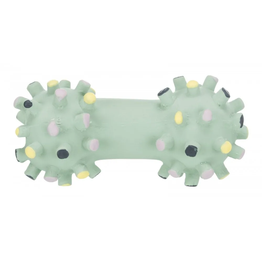 Іграшка Trixie Junior Mini Dumbbell для цуценят Гантель голчаста латекс 10 см