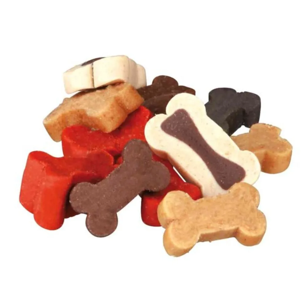 Ласощі Trixie Soft Snack Bony Mix для собак з яловичиною, ягням, лососем та куркою 500 г — фото 2