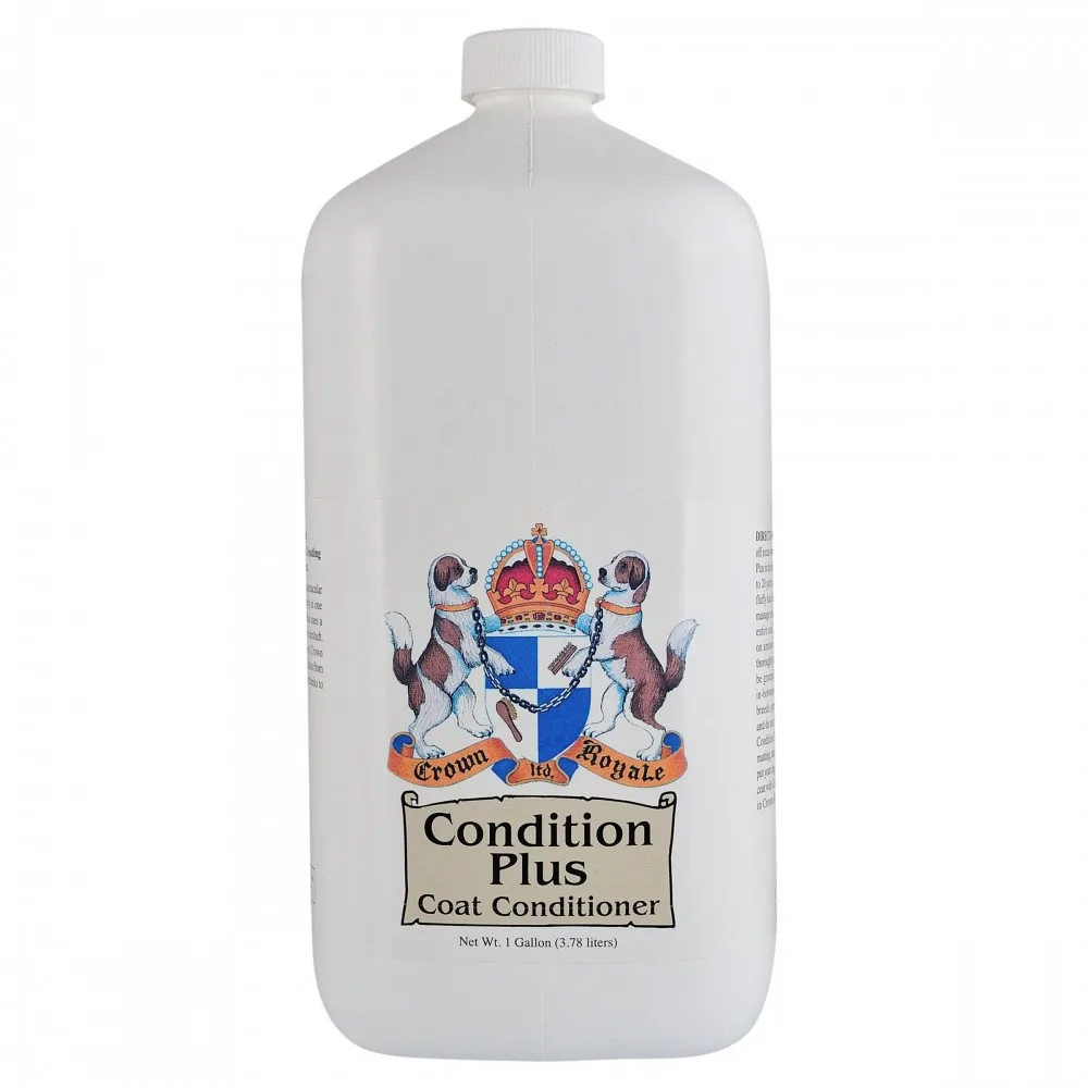Кондиціонер Crown Royale Condition Plus для собак та котів для догляду за шерстю 3.8 л