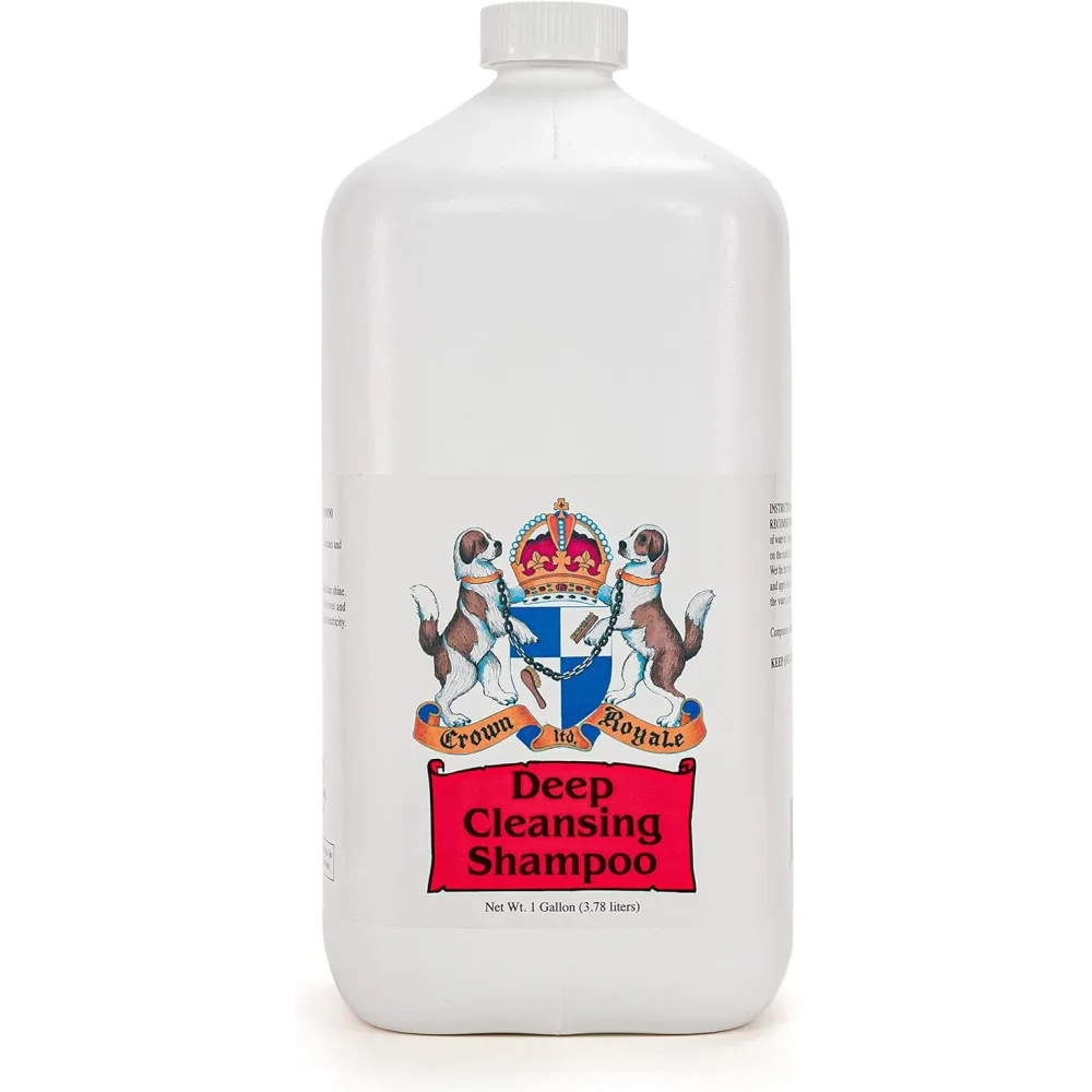 Шампунь Crown Royale Deep Cleansing для собак та котів суперочищуючий 3,8 л