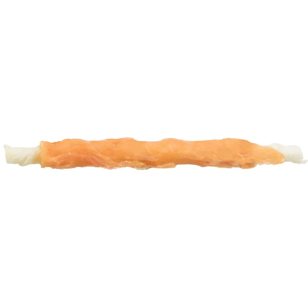 Ласощі Trixie Denta Fun Chewing Rolls для собак Паличка для чищення зубів з куркою 12 см 70 г 6 шт — фото 4