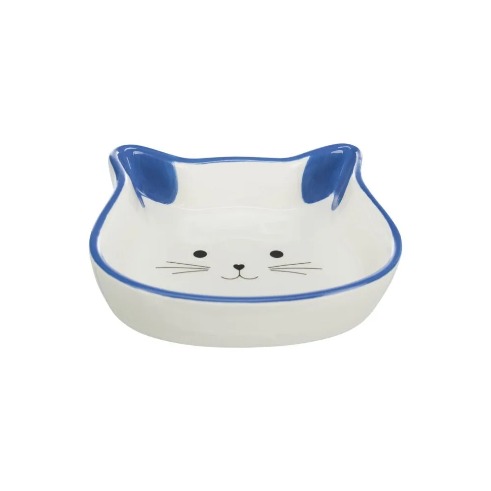 Миска Trixie для котів у формі котячої мордочки керамічна 250 мл/12 см — фото 2