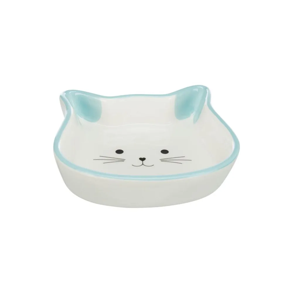 Миска Trixie для котів у формі котячої мордочки керамічна 250 мл/12 см — фото 4