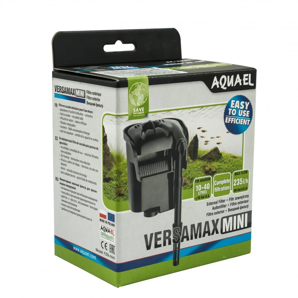 Фільтр Aquael для акваріума зовнішній Versamax-mini 230 л/год на 10-40 л
