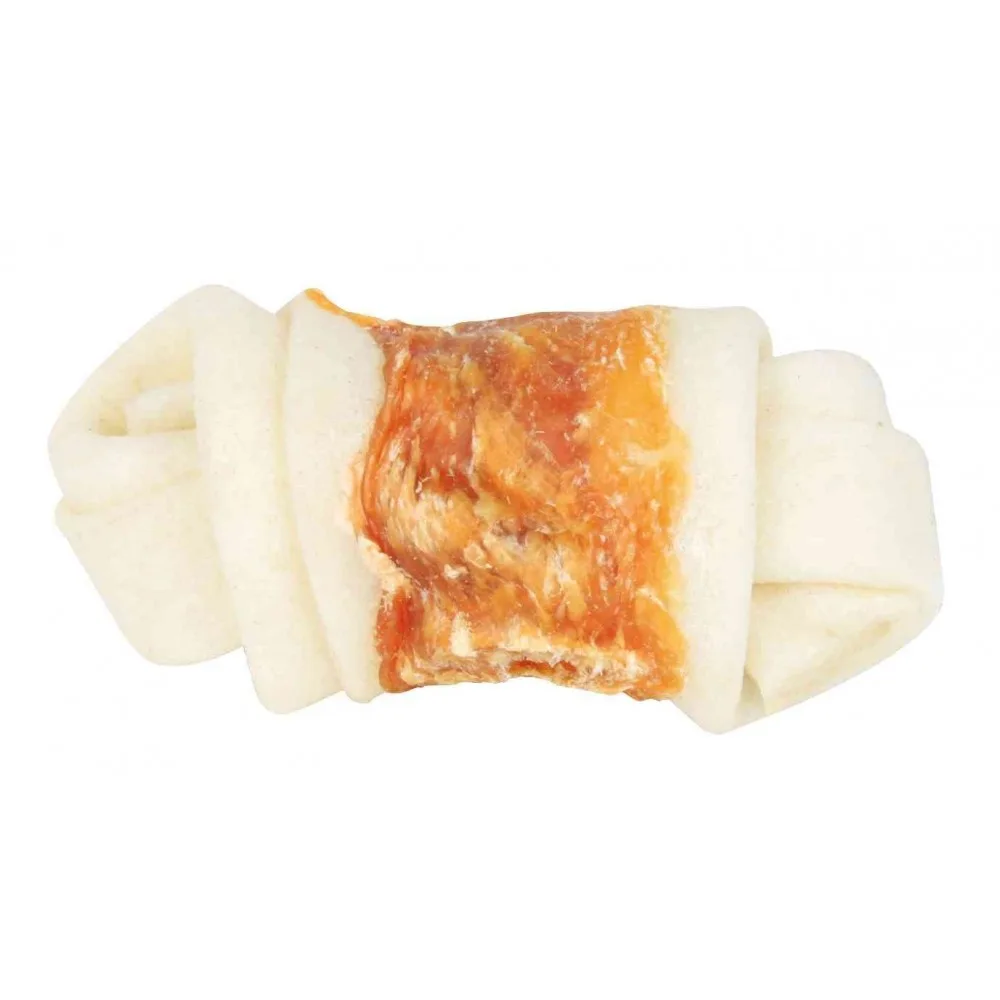 Ласощі Trixie Denta Fun Chicken Chewing Bone для собак Кістка для чищення зубів з куркою 5 см 70 г/5 шт — фото 2