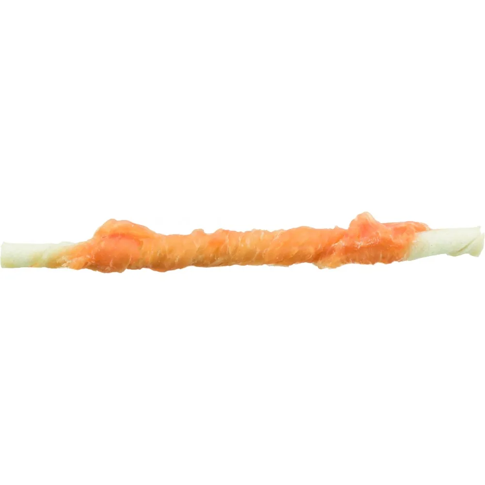 Ласощі Trixie Denta Fun Chicken Chewing Rolls для собак Паличка для чищення зубів з куркою 12 см 240 г 30 шт — фото 2