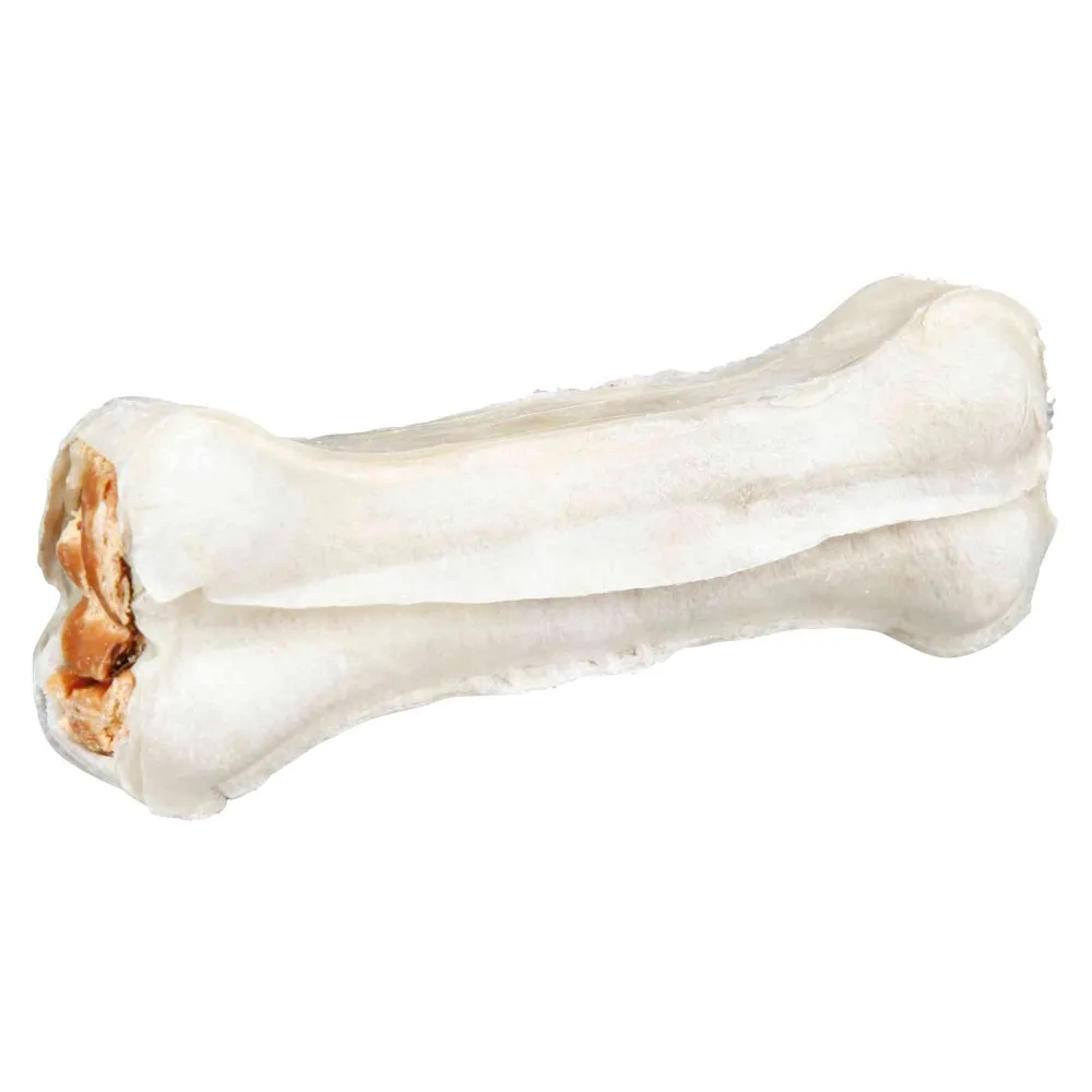 Ласощі Trixie Denta Fun Duck Chewing Bones для собак Кісточка для чищення зубів з качкою 10 см 70 г/2 шт — фото 2