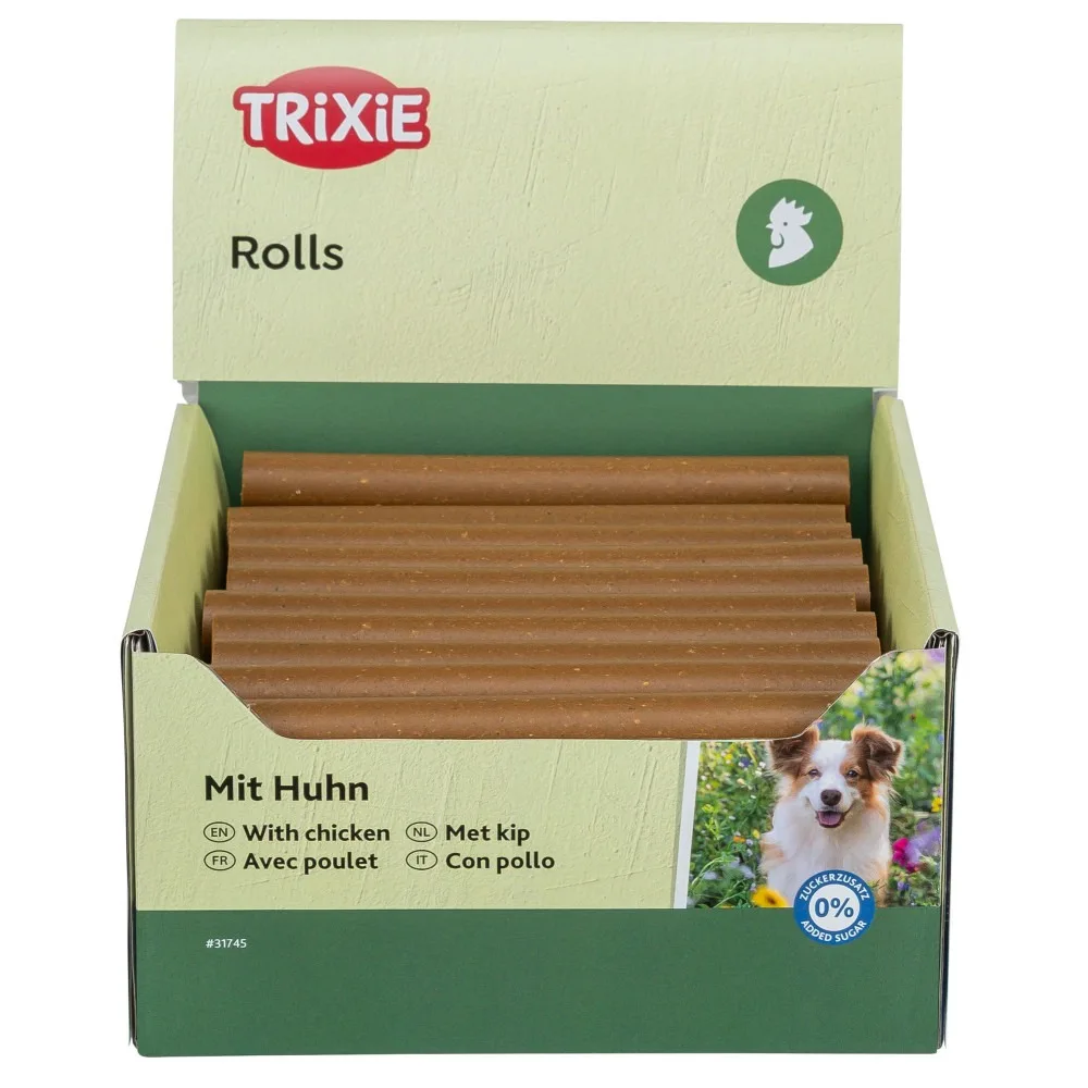 Ласощі Trixie Chewing stick, poultry для собак Палички жувальні з куркою 65 г — фото 3