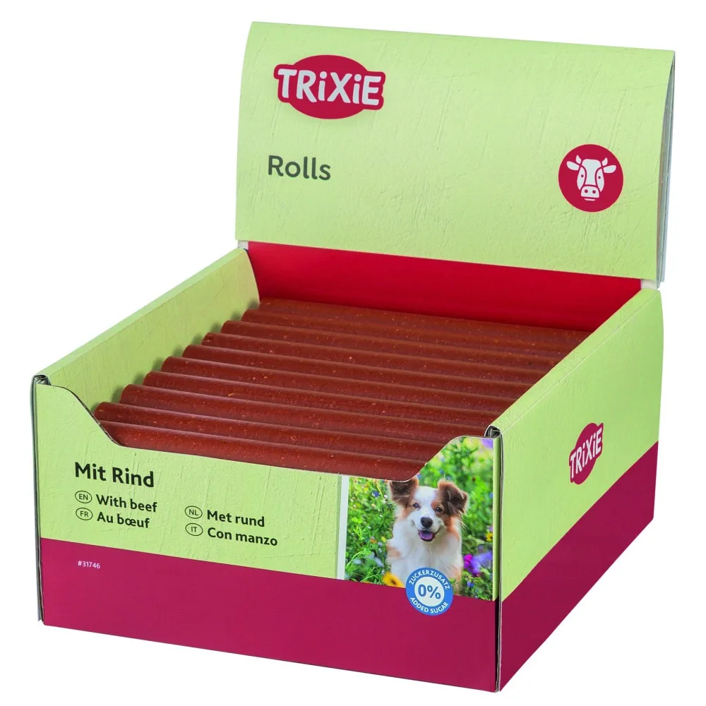 Ласощі Trixie Chewing stick, Beef для собак Палички жувальні з яловичиною 65 г 50 шт/уп — фото 4