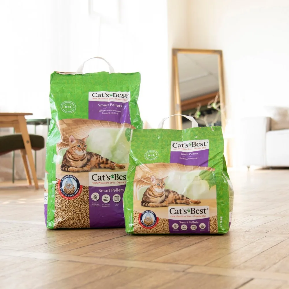 Наповнювач Cat’s Best для котячого туалету Smart Pellets деревний 10 л / 5 кг — фото 4
