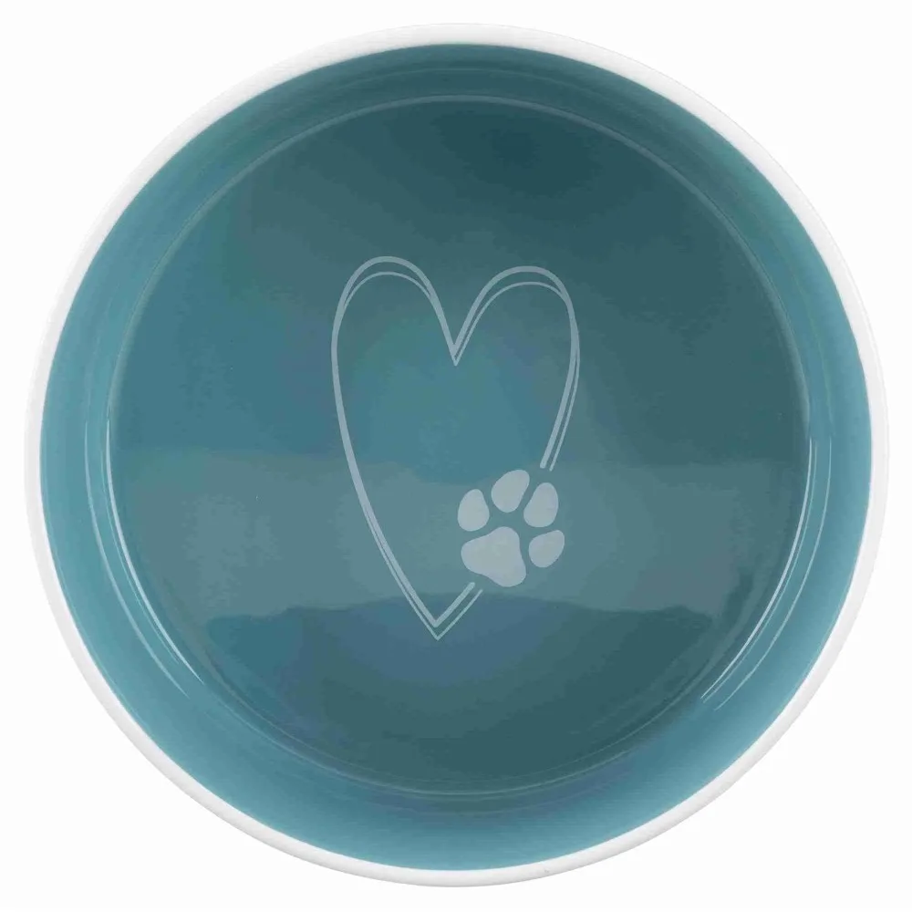 Миска Trixie для собак Pet_s Home бірюзова керамічна 800 мл 16 см — фото 2