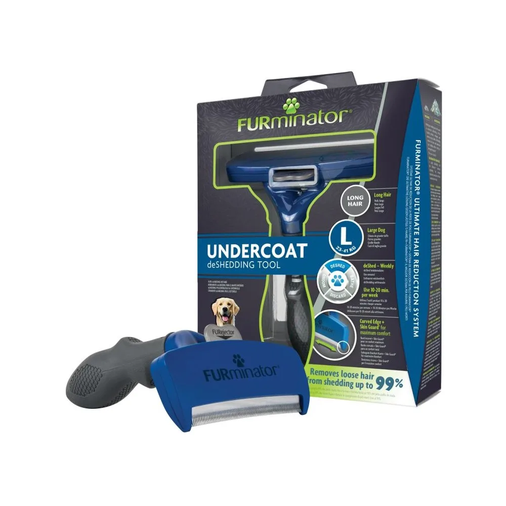 Фурмінатор FURminator для собак з довгою шерстю Long Hair розмір L