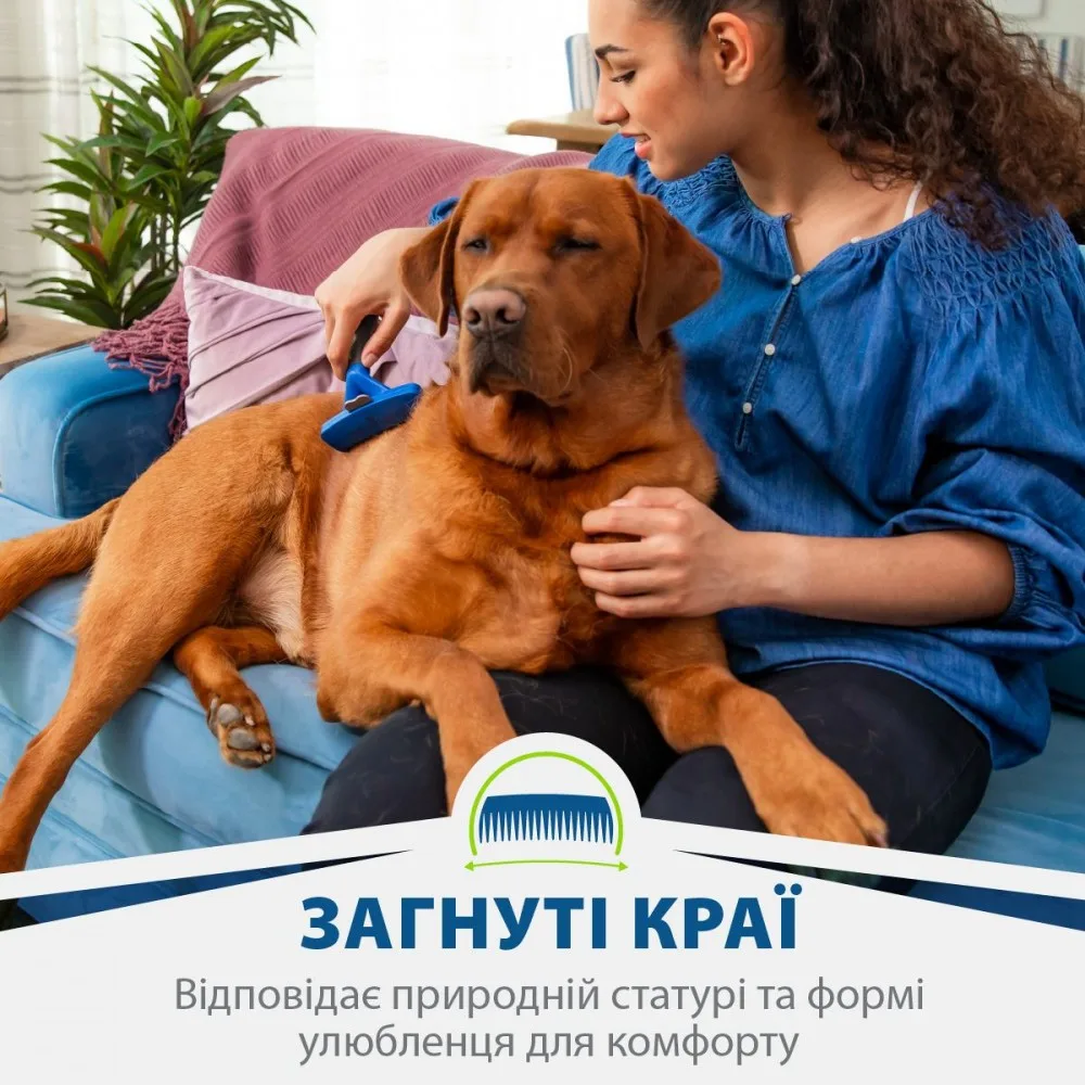 Фурмінатор FURminator для собак з короткою шерстю Short Hair розмір L — фото 4
