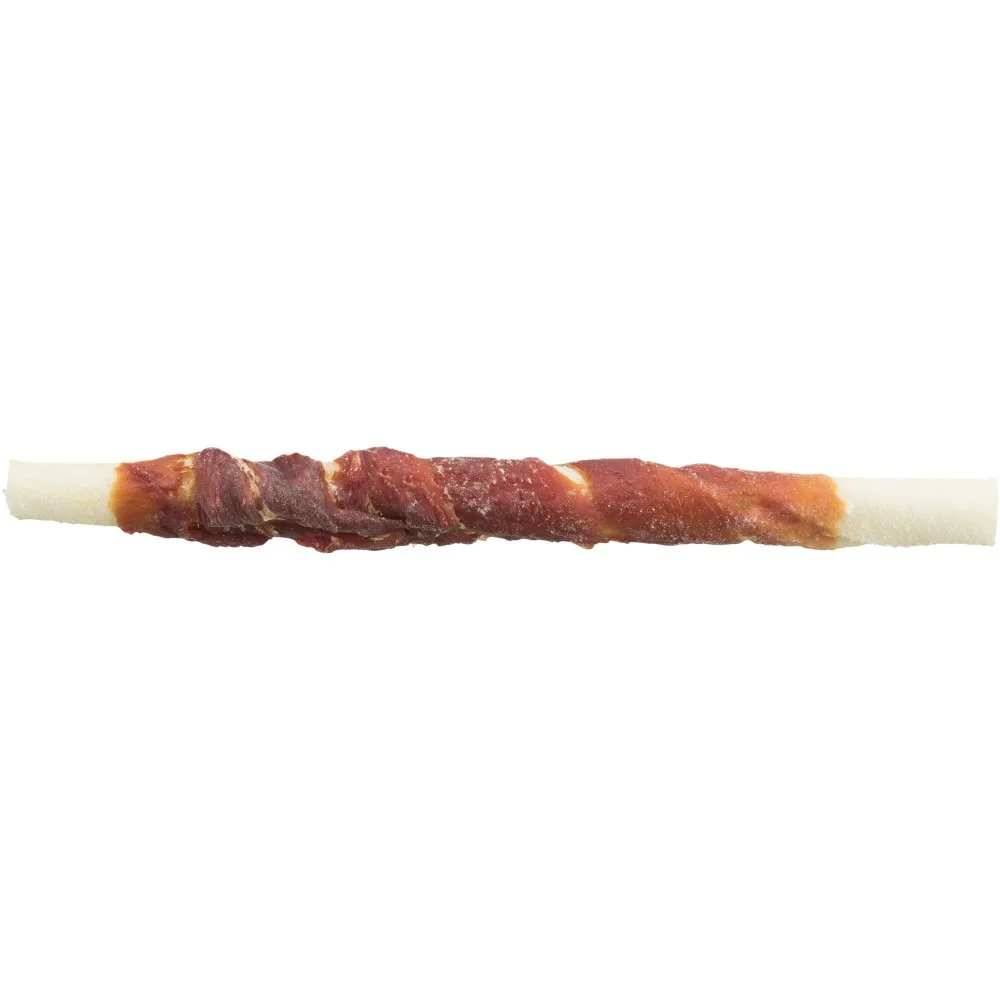 Ласощі Trixie Denta Fun Chewing Rolls для собак Паличка для чищення зубів з качкою 12 см 240 г 30 шт — фото 2