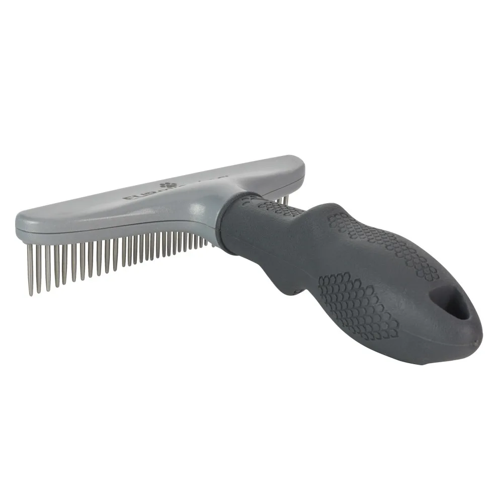 Гребінь FURminator для собак та котів з обертовими зубцями для густої шерсті — фото 4