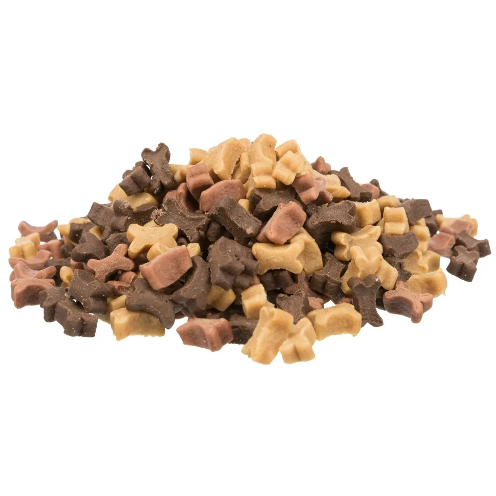 Ласощі Trixie Junior Soft Snack Bones для цуценят з куркою бараниною лососем та кальцієм 140 г — фото 2