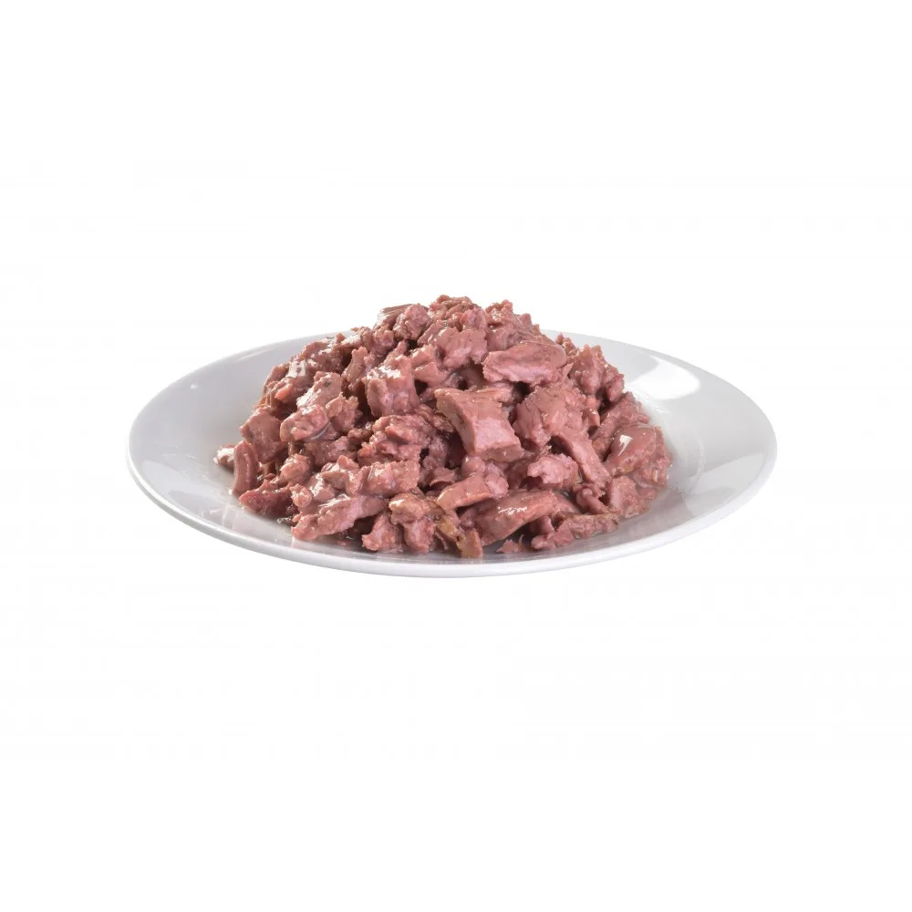 Корм вологий Brit Care Fillets in Gravy Tender Turkey & Savory Salmon для котів філе в соусі з індичкою та лососем 85 г — фото 2