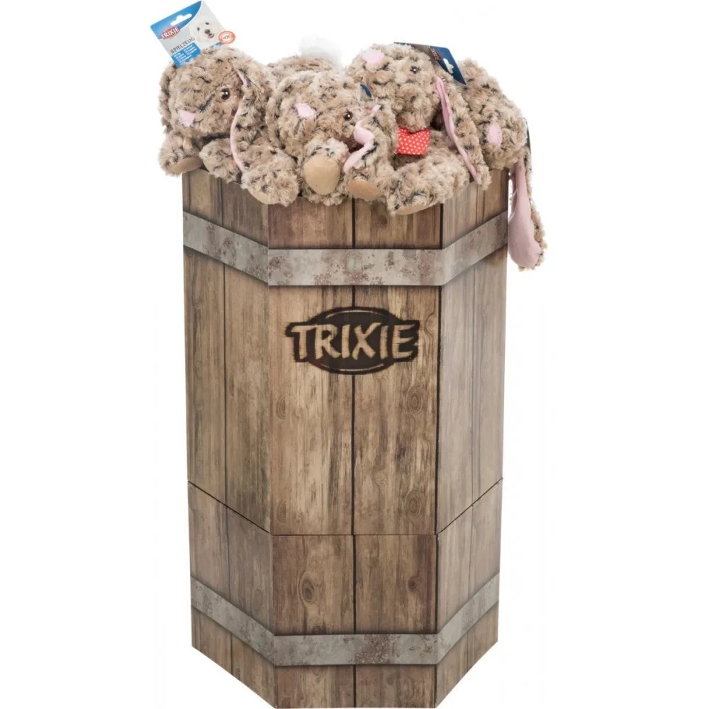 Іграшка Trixie для собак Кролик з хустинкою плюш 47 см — фото 2