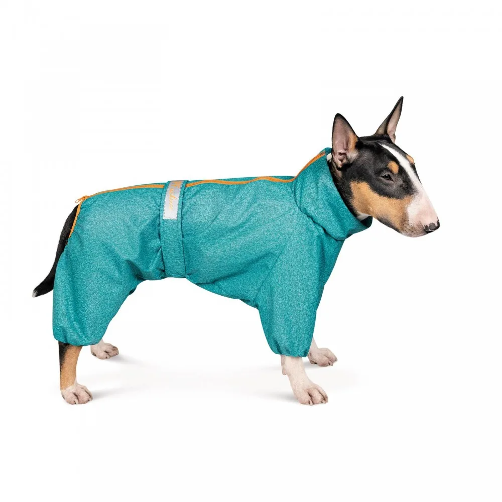 Комбінезон Pet Fashion Rain для собак бірюза 5XL — фото 2