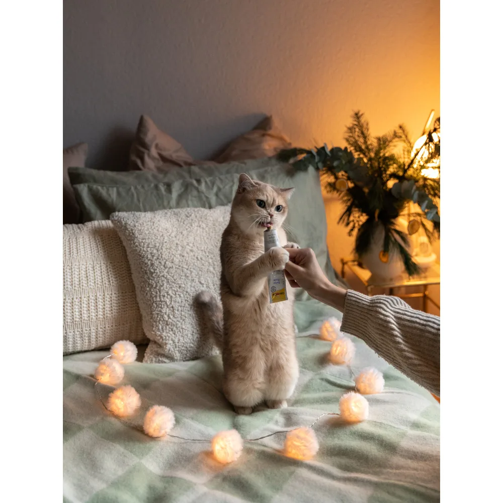 Вітаміни GimCat Expert Line Relax паста для котів для подалання стресу та тривожних станів 50 г — фото 4