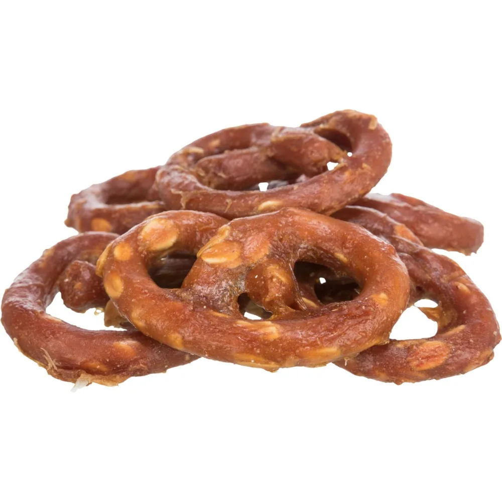 Ласощі Trixie Premio Mini Pretzels with Chicken для собак крендель з куркою 100 г — фото 4