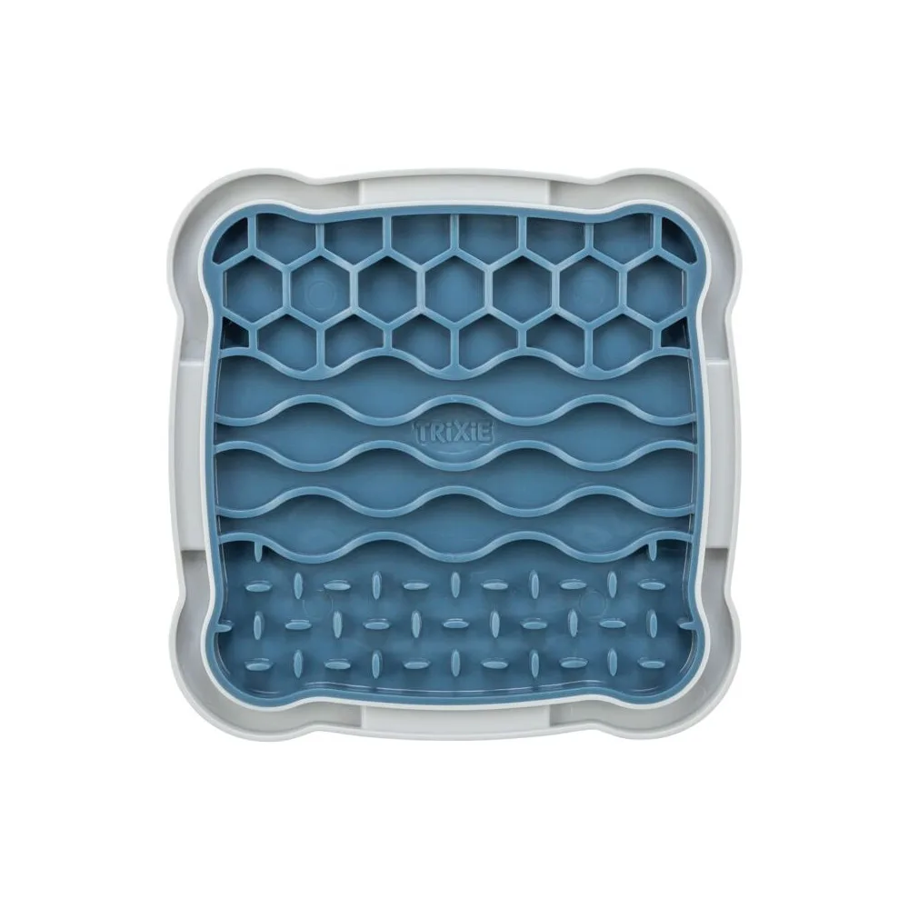 Миска-килимок Trixie для собак Lick and Snack для повільного годування термопластична гума/пластик 20х20 см