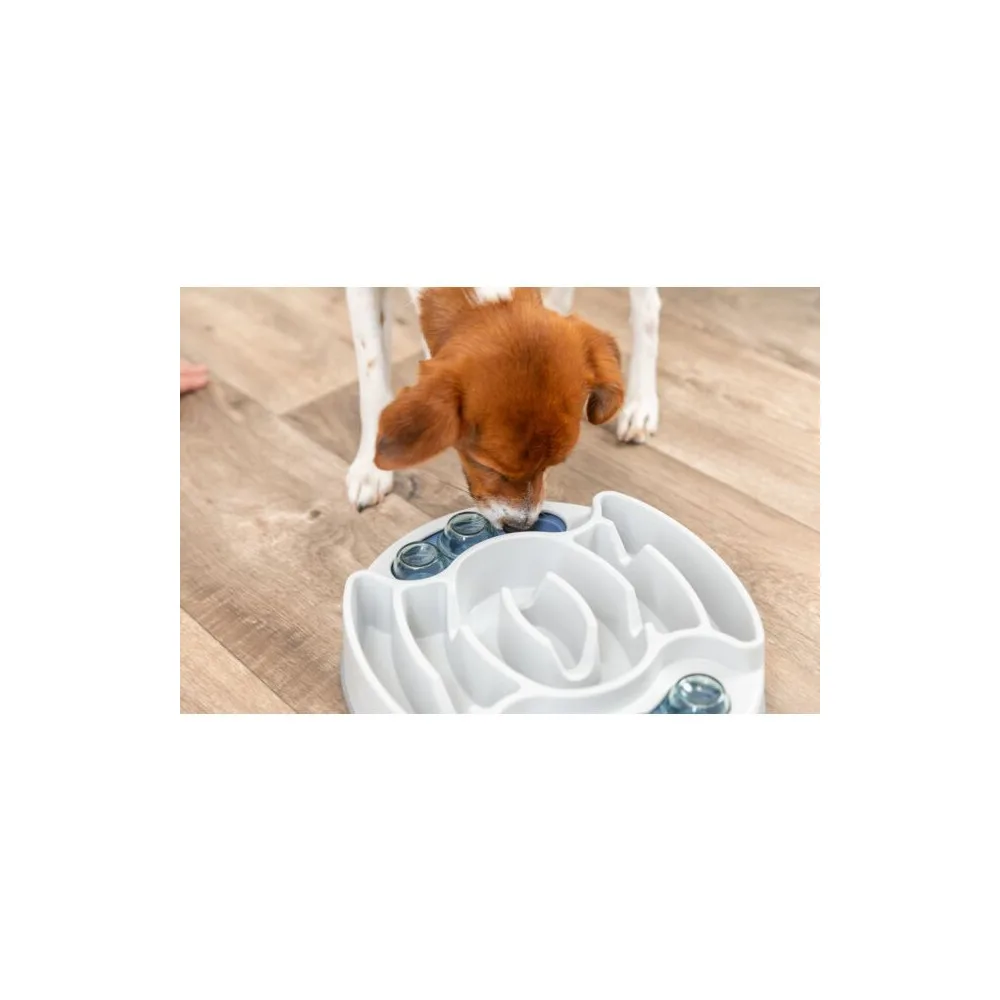 Іграшка Trixie Dog Activity для собак та котів Slide and Feed інтерактивна розвиваюча пластик 30х27 см — фото 3