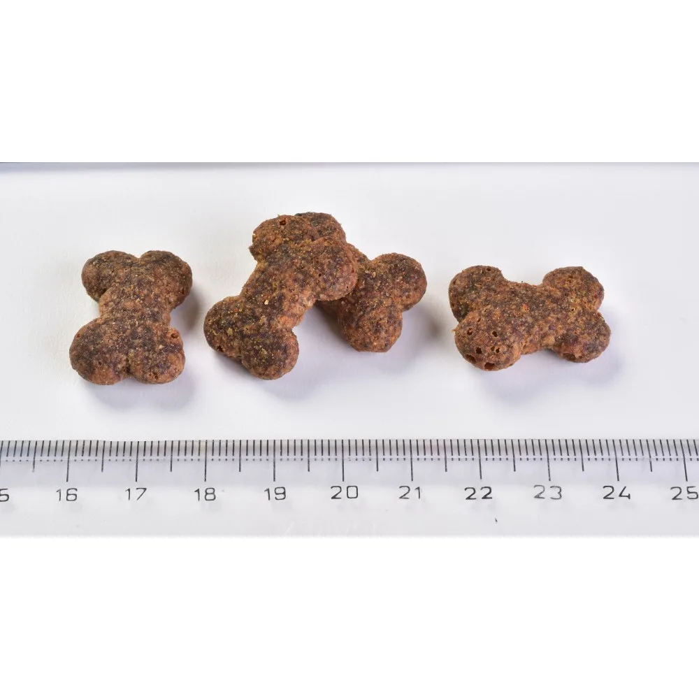 Ласощі Brit Care Dog Crunchy Cracker Insects with Lamb для собак для покращення травлення з комахами ягням і малиною 200 г — фото 4