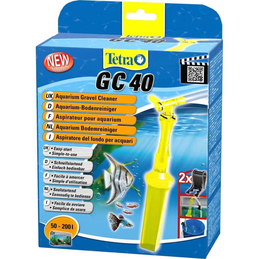 Сифон Tetra GC 40 для акваріума для чищення грунту 50-200л — фото 4