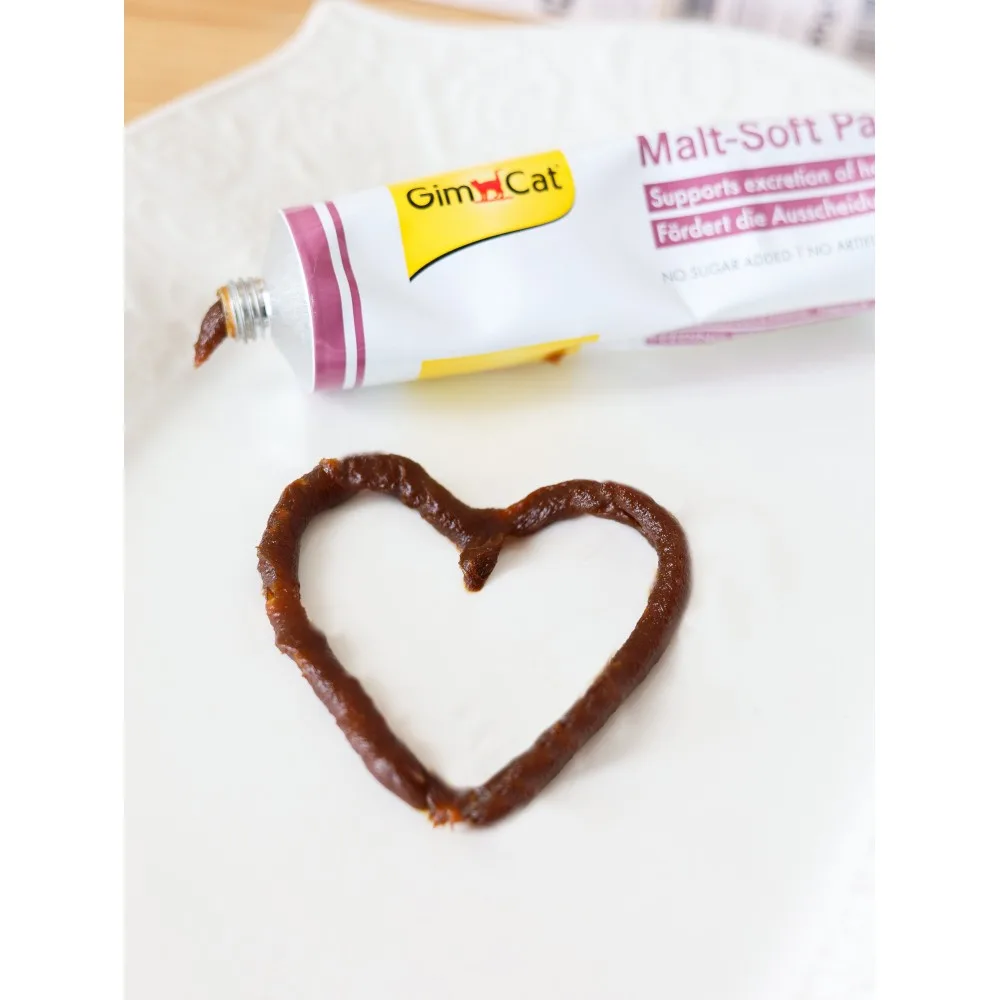 Паста GimCat Every Day Malt-Soft Paste Extra для котів для виведення шерсті зі шлунку 20 г — фото 4