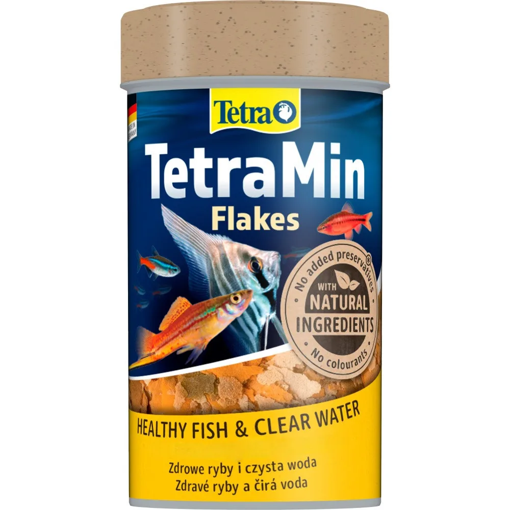 Корм сухий Tetra Min Flakes для тропічних акваріумних рибок в пластівцях 100 мл — фото 3