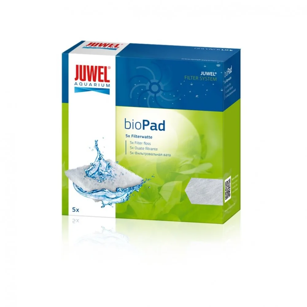 Вкладиш Juwel вата для акваріума bioPad M для внутрішнього фільтра Bioflow M 5 шт