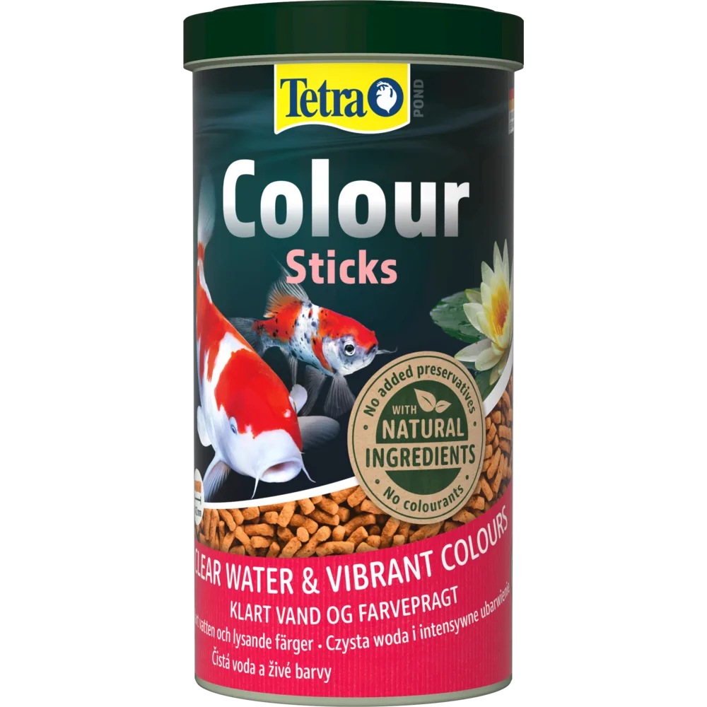 Корм Tetra Pond Colour Sticks для всіх ставкових риб для яскравості забарвлення палички 1 л — фото 4