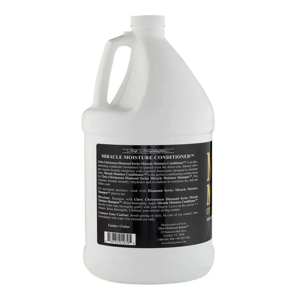 Кондиціонер Chris Christensen Miracle Moisture для собак та котів 3,8л — фото 2