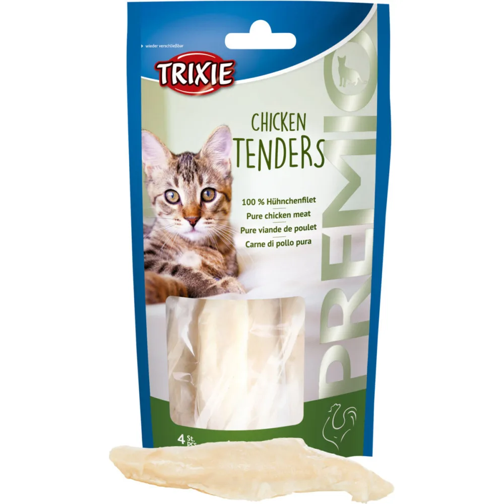Ласощі Trixie PREMIO Chicken Tenders д/кот. куряча грудка 70гр/4шт