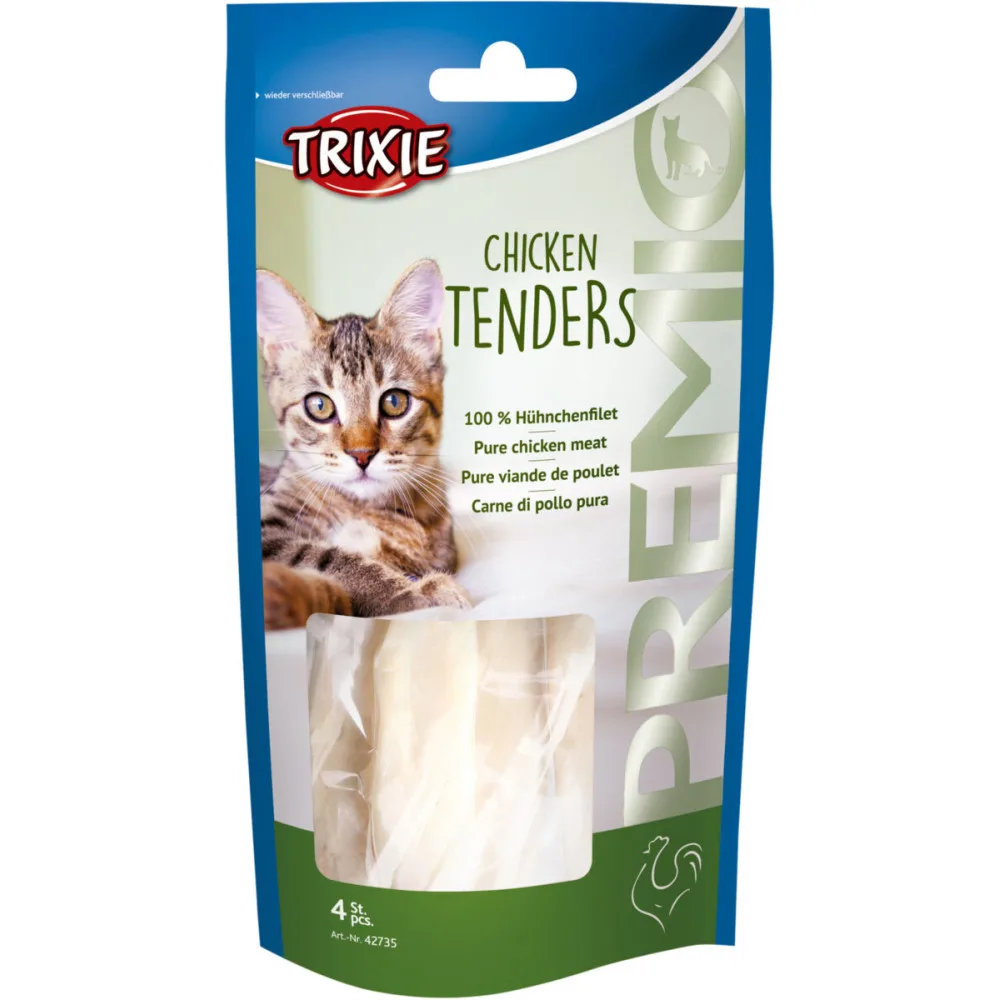Ласощі Trixie PREMIO Chicken Tenders д/кот. куряча грудка 70гр/4шт — фото 2