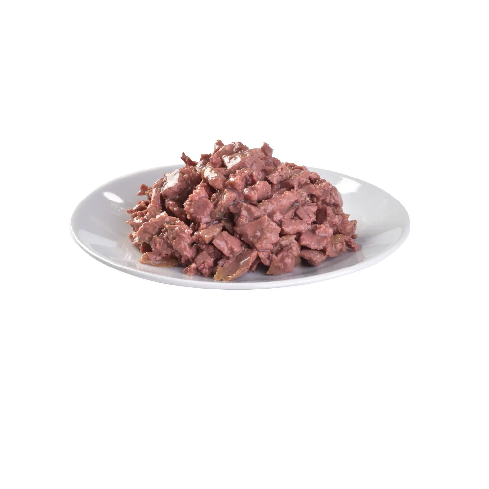 Корм вологий Brit Care Fillets in Gravy Savory Salmon Kitten для кошенят філе в соусі з лососем 85 г — фото 2