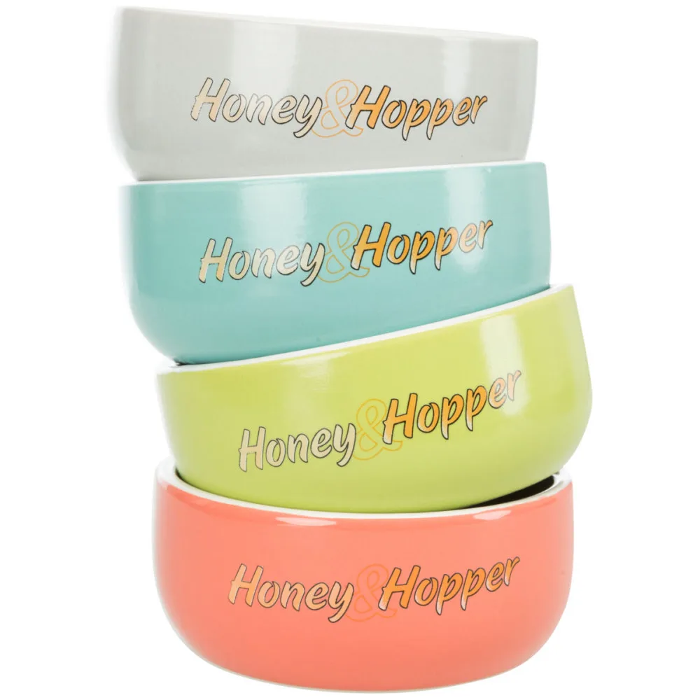 Миска Trixie HoneyHopper для гризунів керамічна 250 мл 11 см — фото 3