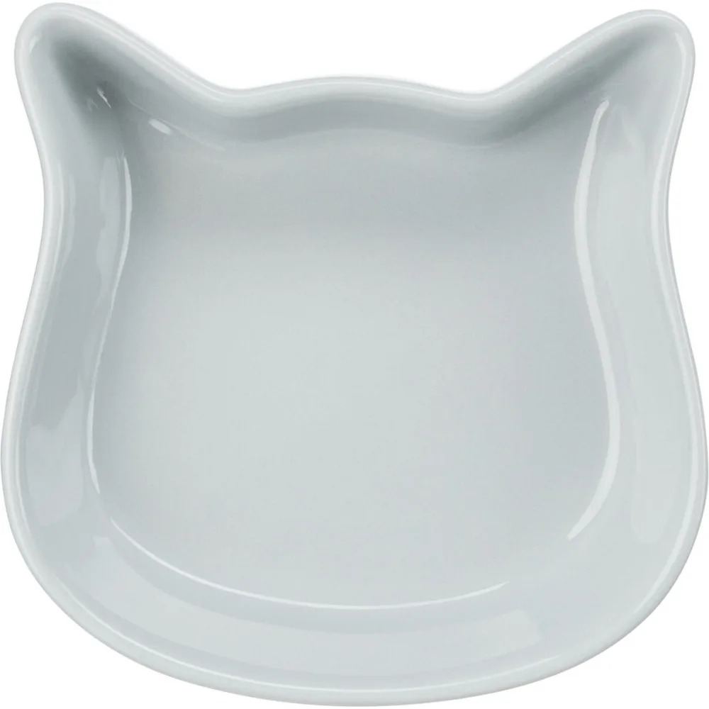Миска Trixie для котів керамічна в формі котячої голови 0,25 л 12 х 12 см — фото 3