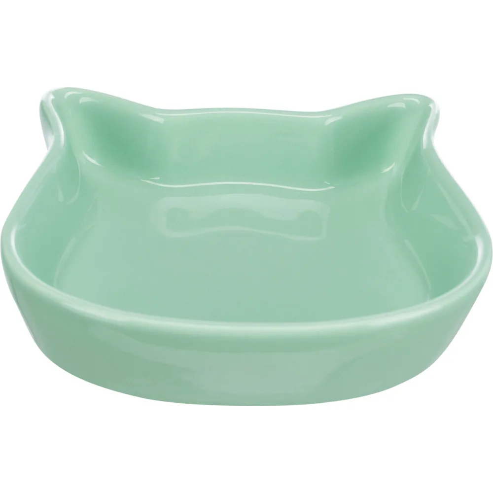 Миска Trixie для котів керамічна в формі котячої голови 0,25 л 12 х 12 см — фото 4