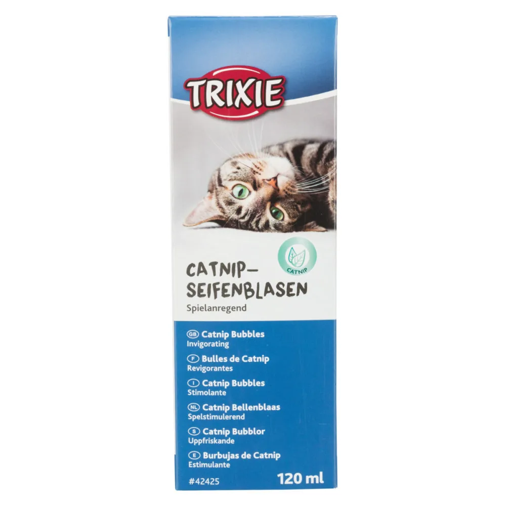 Мильні бульбашки Trixie для котів з котячою м ятою 120 мл