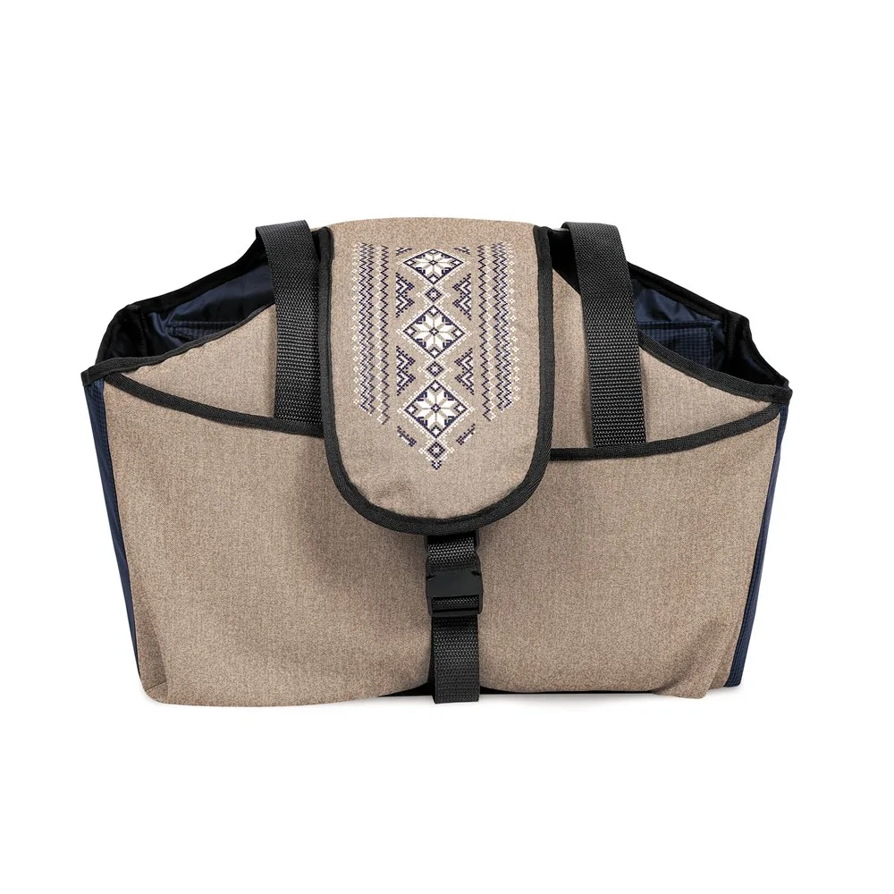 Сумка-переноска Pet Fashion Linen для собак 38х32х22 см — фото 3