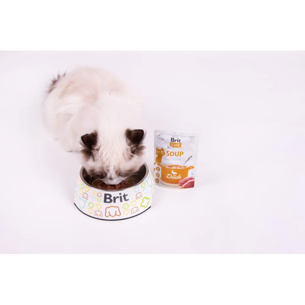Корм вологий Brit Care Soup Duck для котів суп з качкою 75 г — фото 3