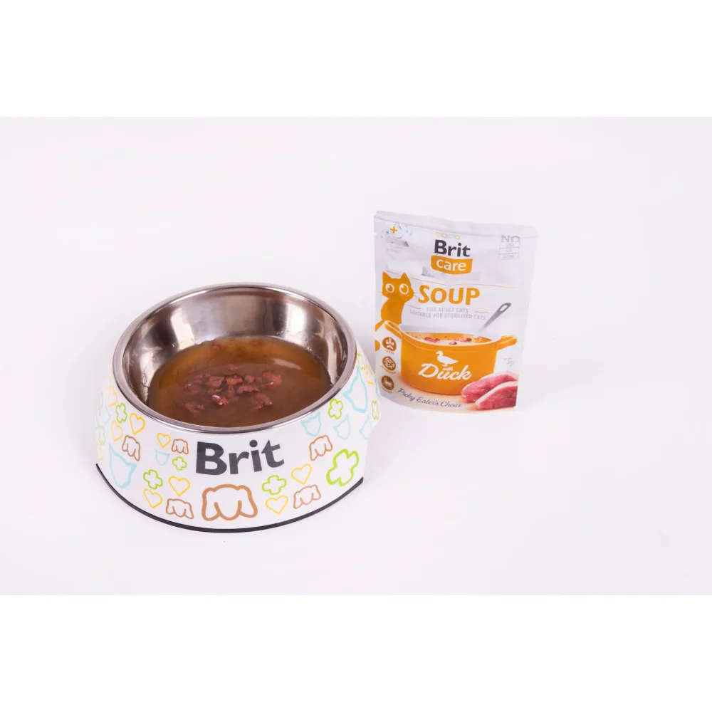Корм вологий Brit Care Soup Duck для котів суп з качкою 75 г — фото 4