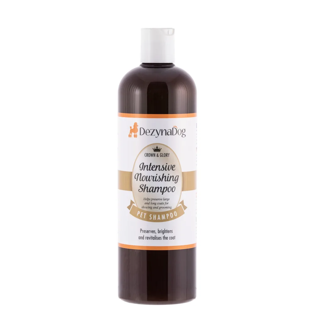 Шампунь Dezynadog Crown Glory Intensive Nourishing інтенсивний живильний очищує зберігає освітлює та відновлює шерсть для