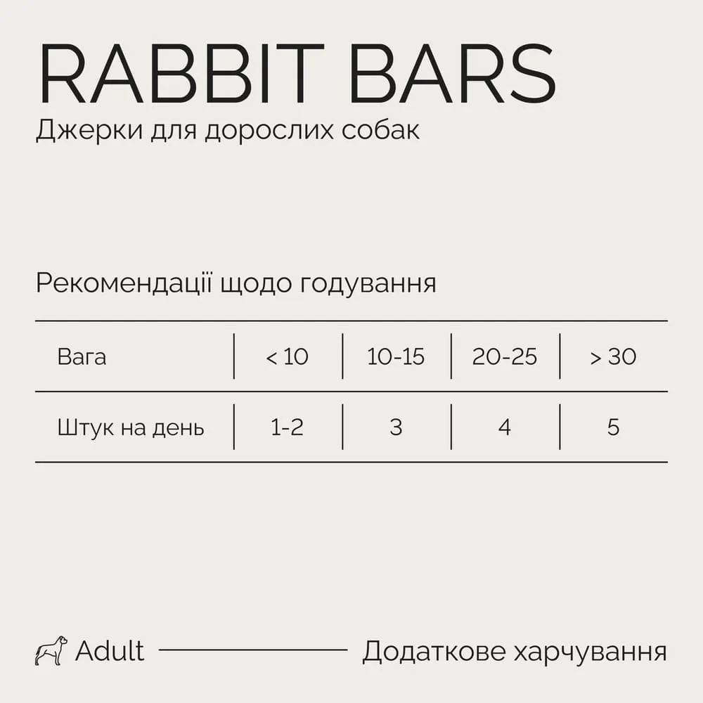 Джерки Savory Bars With Rabbit батончики для собак з кроликом 100 г — фото 4