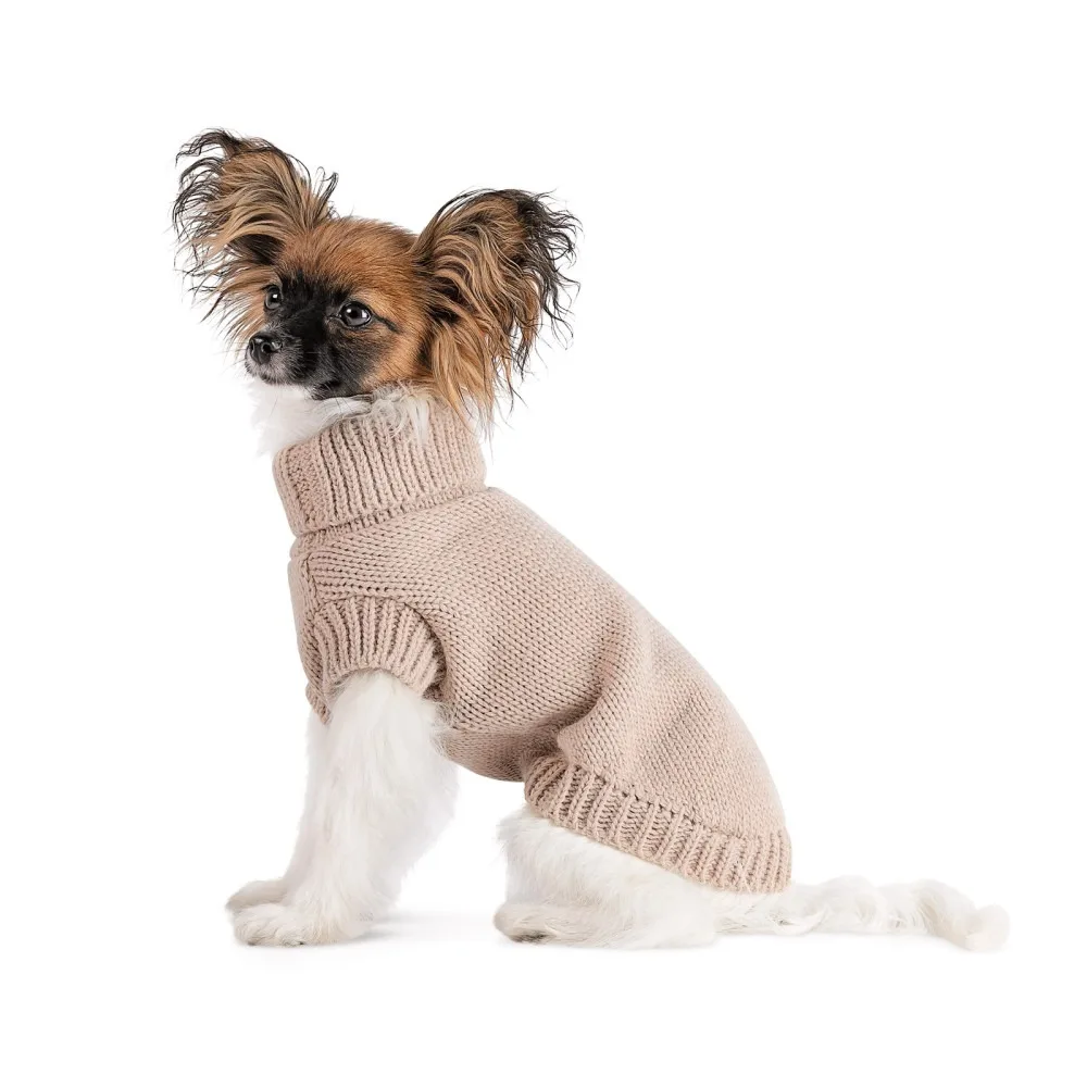 Светр Sam Pet Fashion для собак, розмір XS бежевий — фото 2