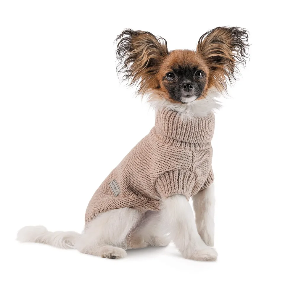 Светр Sam Pet Fashion для собак, розмір XS бежевий — фото 3
